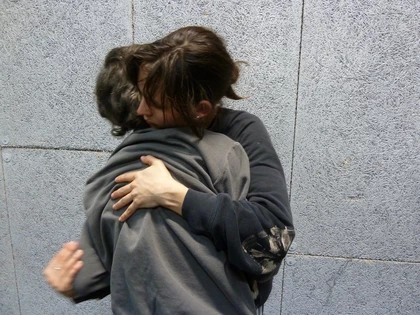 Marie Goudot & Sophia Dinkel, Partager le vide © Cndc Angers 