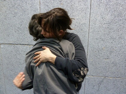 Marie Goudot & Sophia Dinkel, Partager le vide © Cndc Angers 